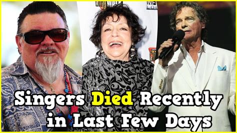 famous musicians who died recently